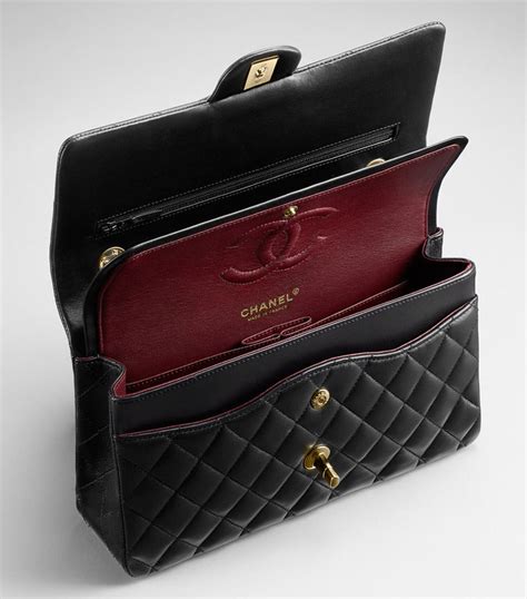 chanel flap bag inside zipper|chanel flap bag price euro.